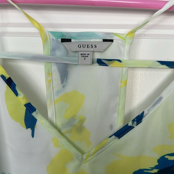 Guess Flowy Halter Tank Top in Sz Small - Picture 3 of 13